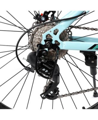 29-Inch 21-Speed Mountain Bike with Dual Disc Brakes & Suspension Fork for Stability