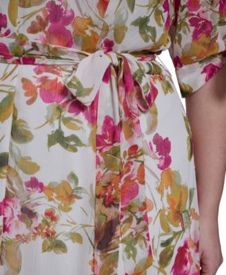 Plus Size Collared Shirt Dress