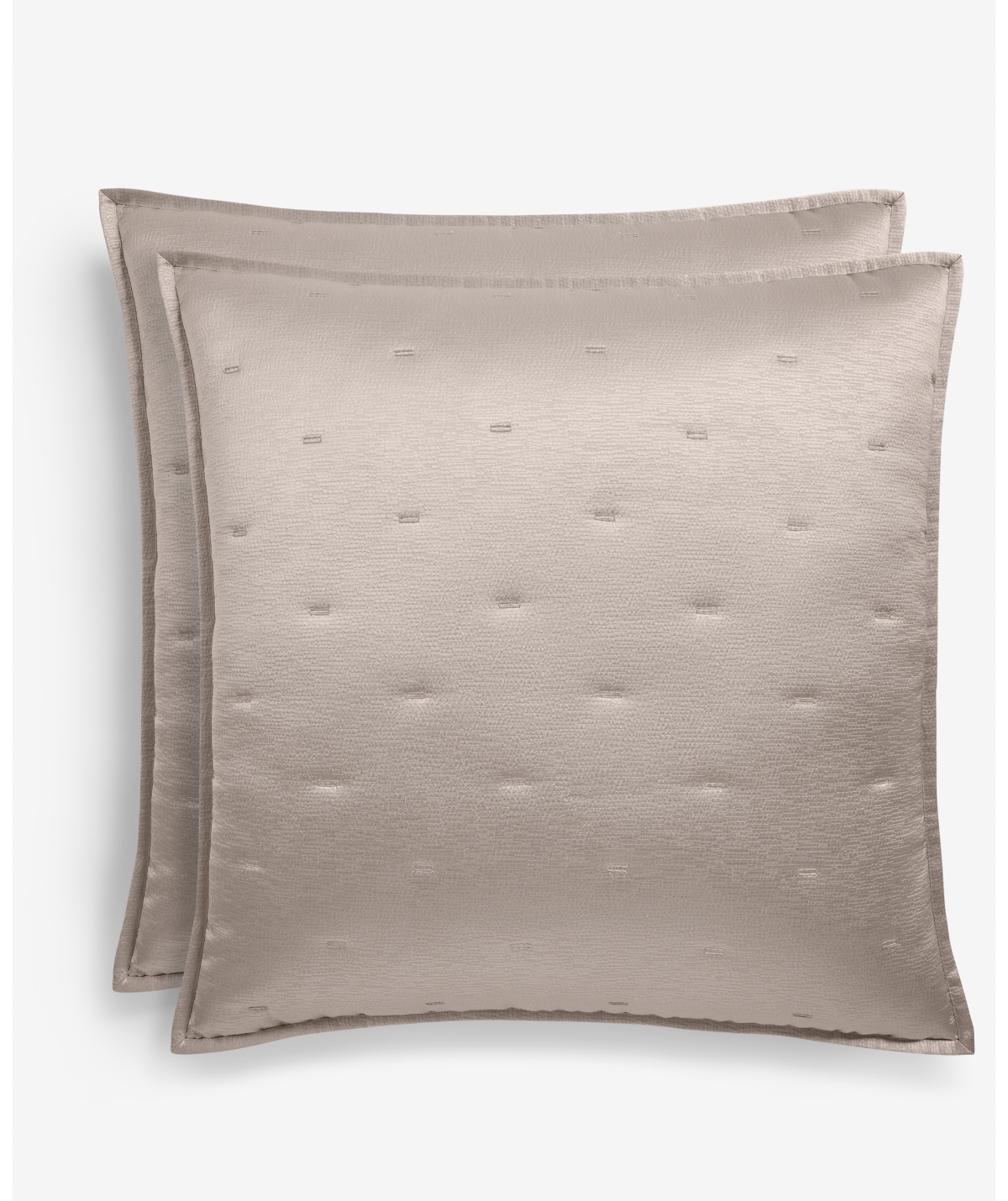 Hotel Collection Glint Quilted 2-Pc. European Sham Set, Exclusively at Macy's