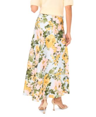 Women's Bias A-Line Maxi Skirt