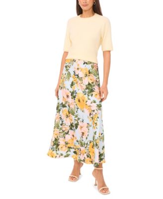 Women's Short-Sleeve Crewneck Sweater