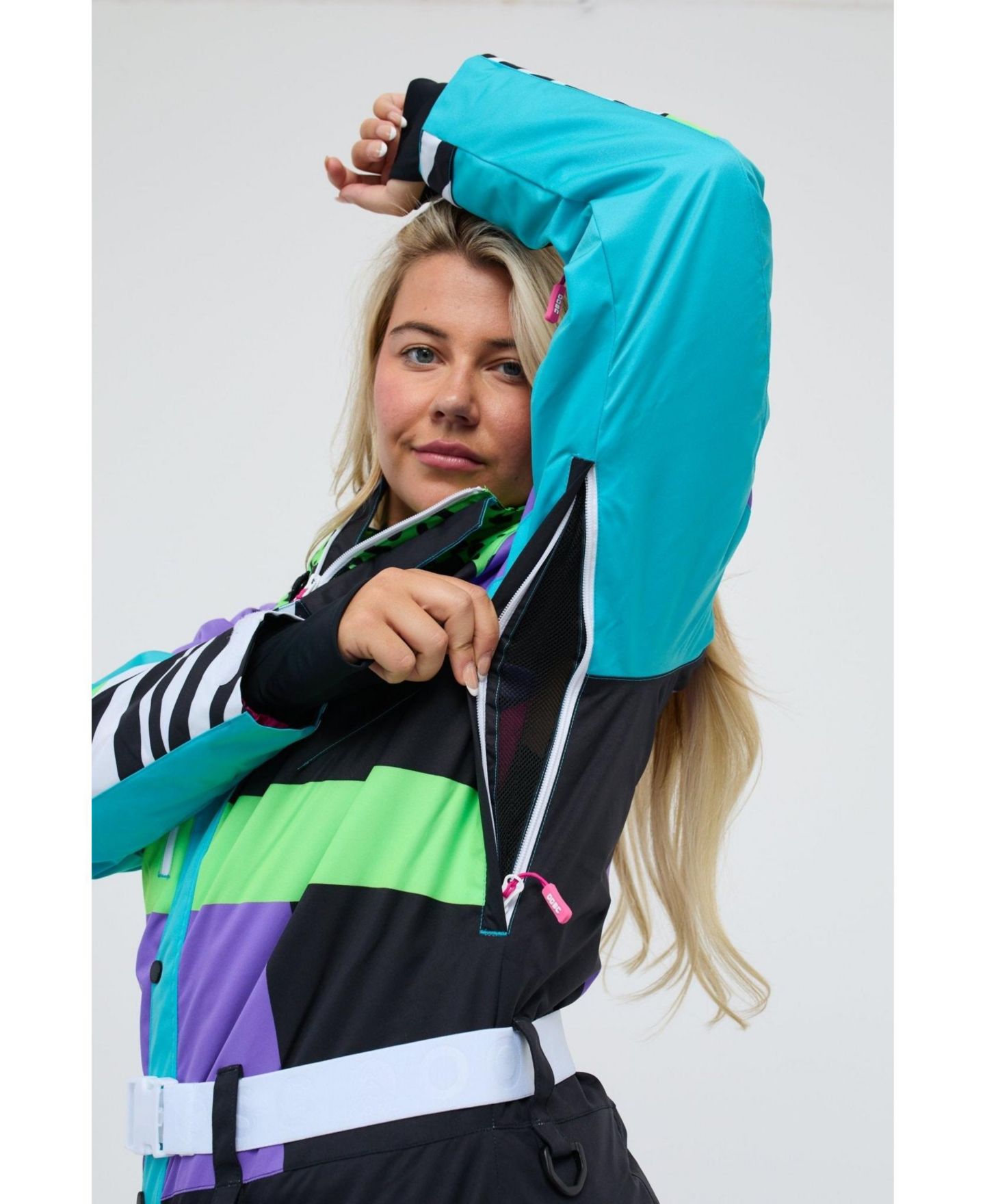 Женские комплекты OOSC Hotel California Ski Suit, цвет: Colorful Ski Suit With Patterns — фото 5