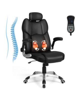 Kneading Massage Office Chair with Adjustable Headrest