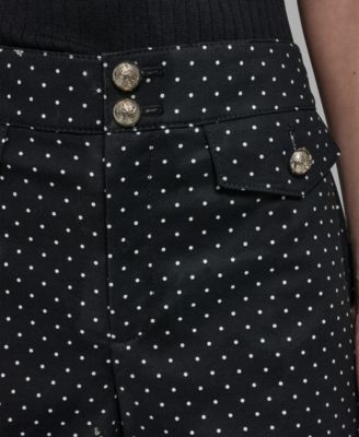 Petite Flap Pocket Ankle Pants