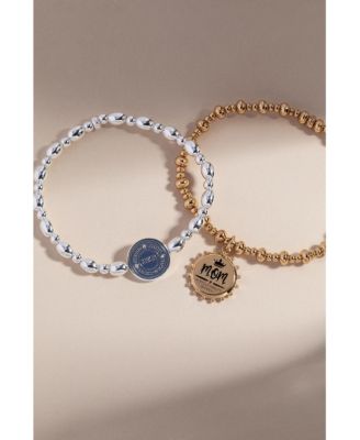 Mom A Title Above Queen Stretch Bracelet