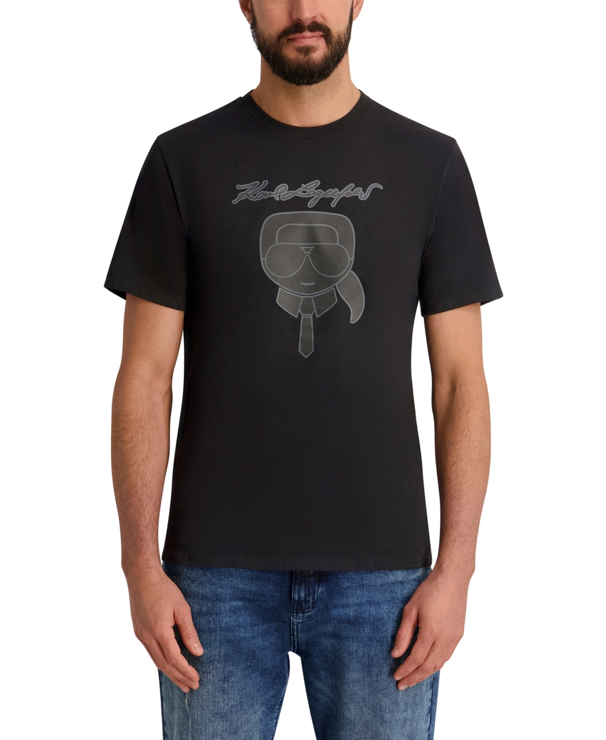 Karl Lagerfeld Paris Men's Short-Sleeve T-Shirt