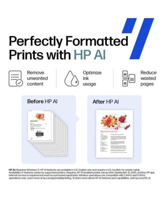 All-In-One Inkjet Printer with Wireless Printing 35-Page ADF & $25 Instant Ink
