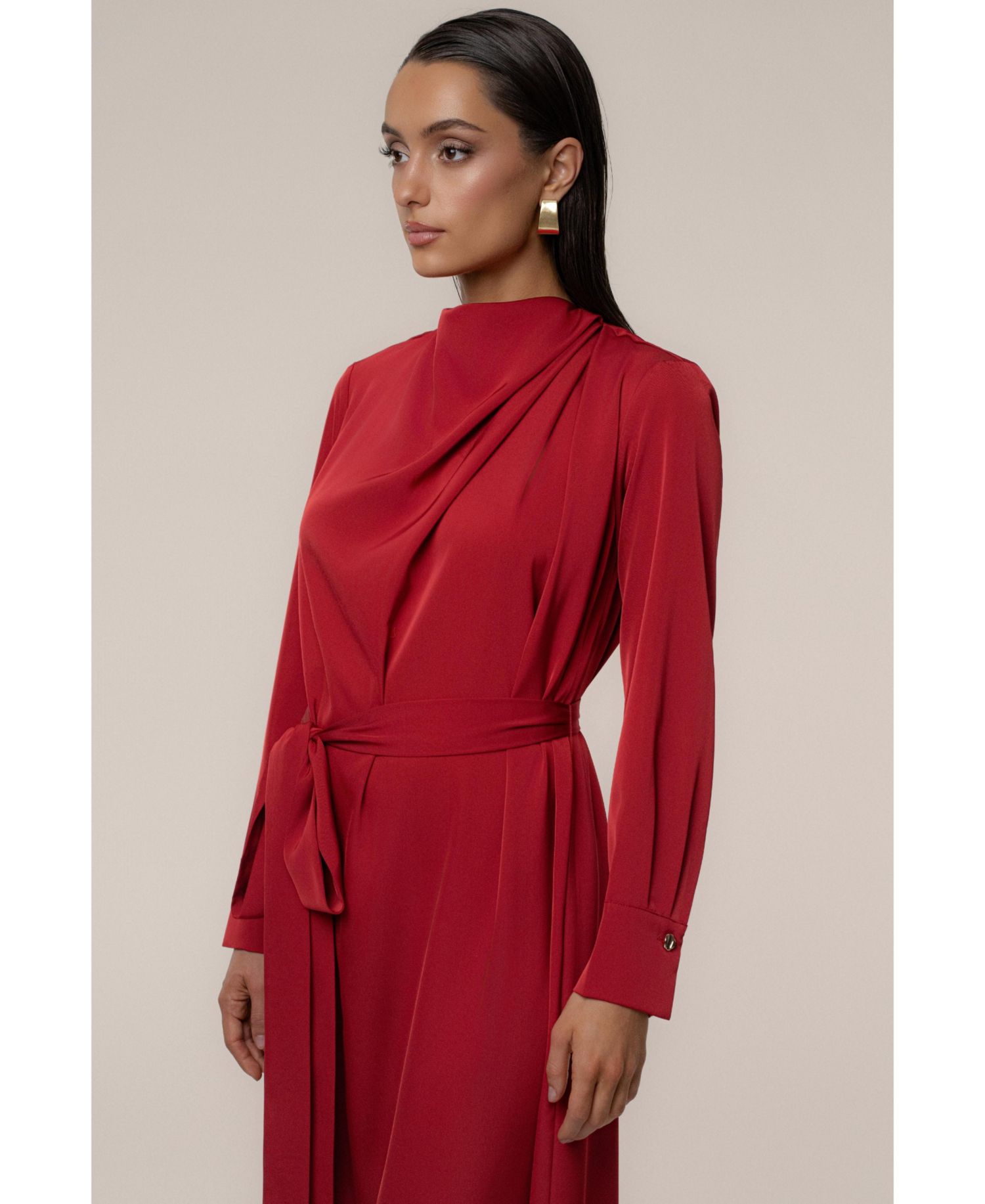 Women's Victoria Satin Maxi Dress