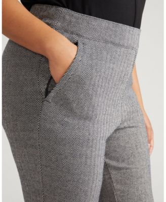 Plus Size Amaya Ponte Kick Flare Pants