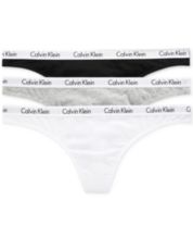 Calvin Klein 3 Pack High Waisted Thongs - Body