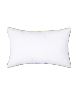 Lavender Fields Embroidered Throw Pillow, 14" x 22"