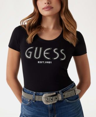 Women's Short-Sleeve Crewneck Logo Tee