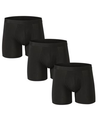 Men's Boxer Briefs 3 Pack Underwear Breathable Comfortable Trunks