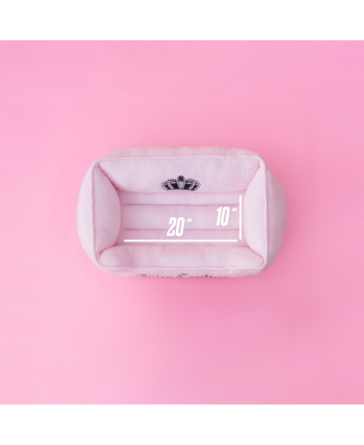 Juicy Couture Crown Bling Pet Bed