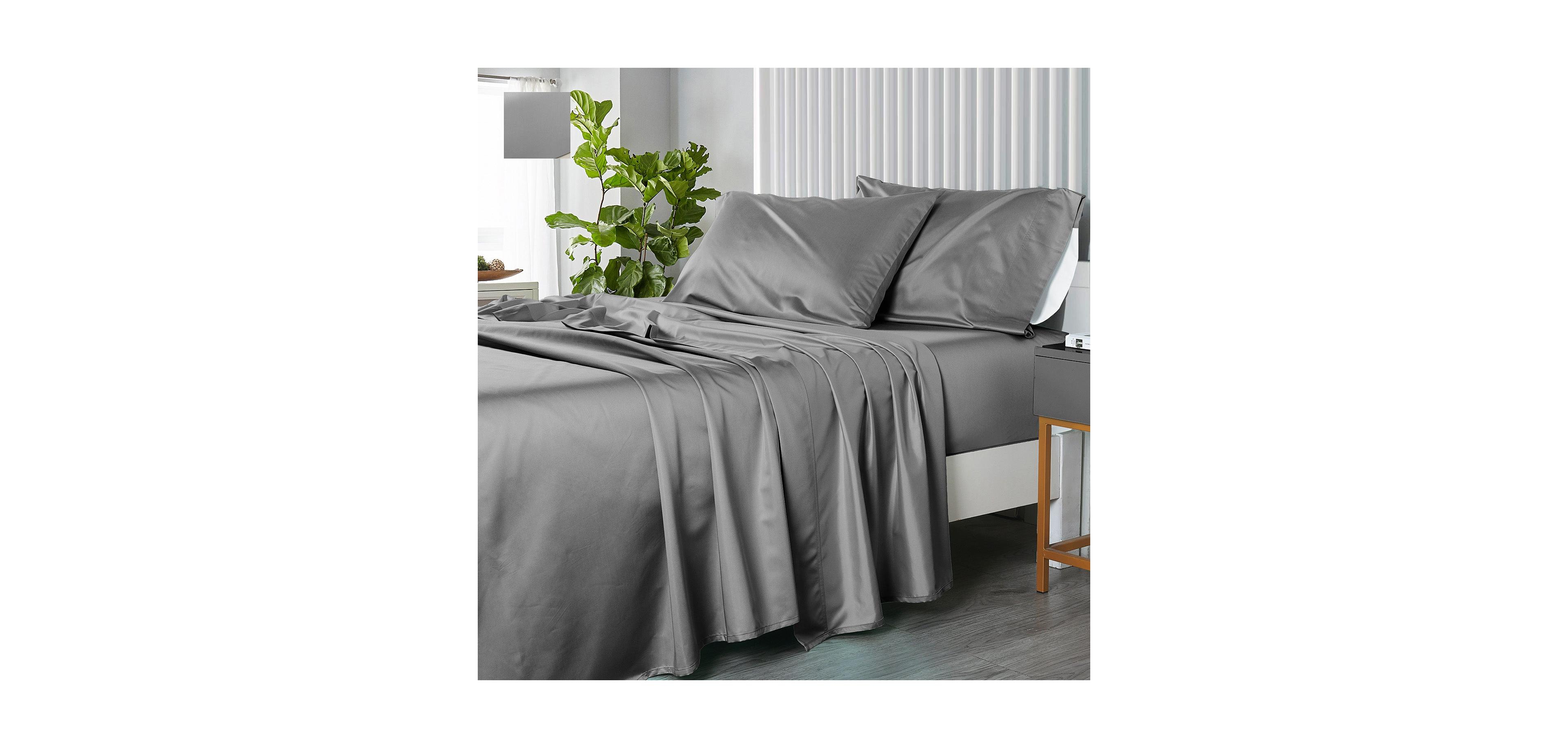 Egyptian Linens 608 Cotton Sheet Set - Extra Deep Pockets (22-inches), California King
