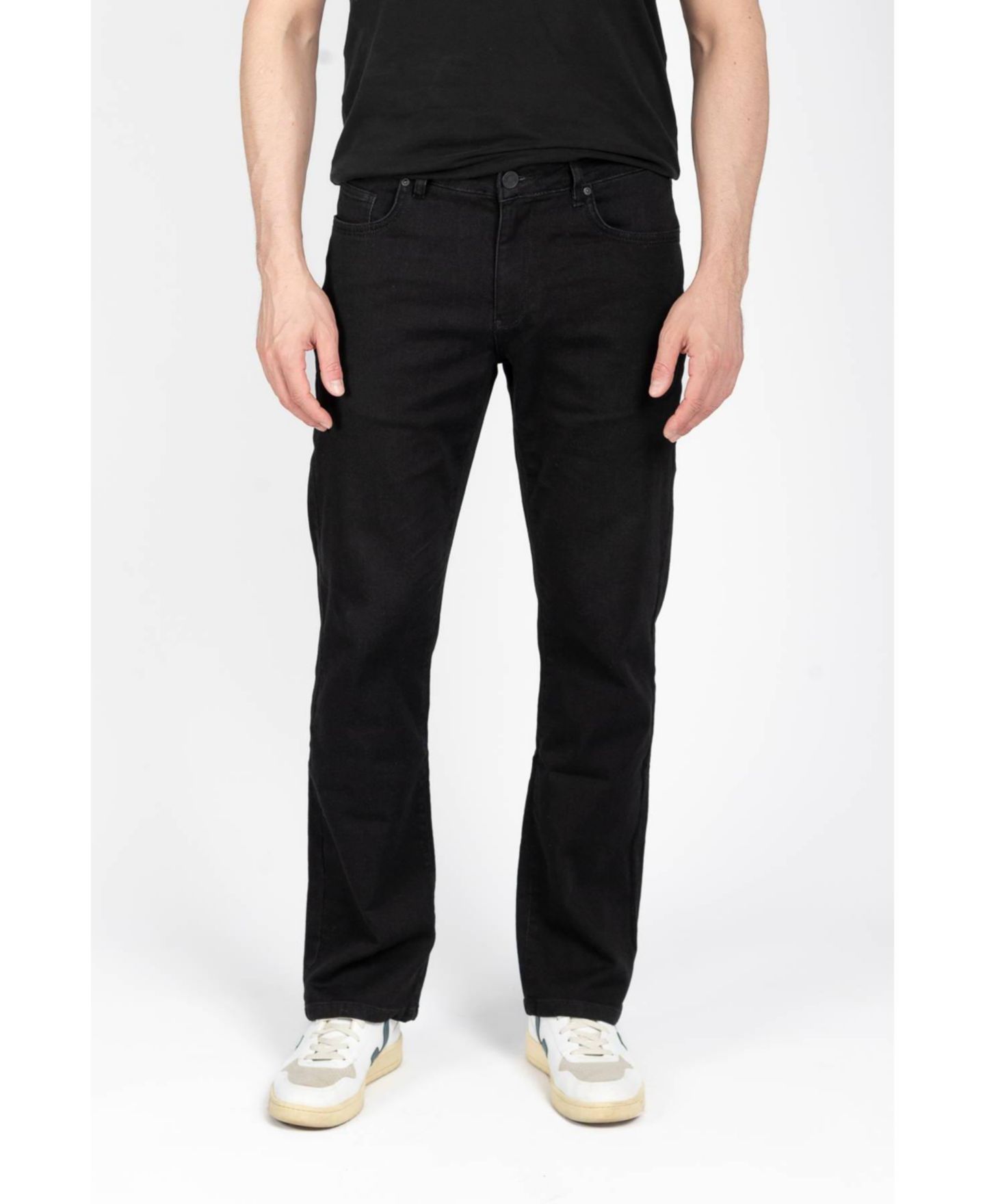 Мужские джинсы Jack Of Spades High Roller Fit Medium Blue, цвет: Угольно-чёрный — фото 1