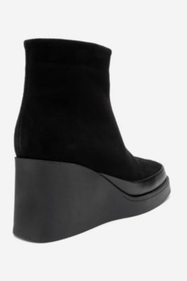 Women's Livia Leather Wedge Boot