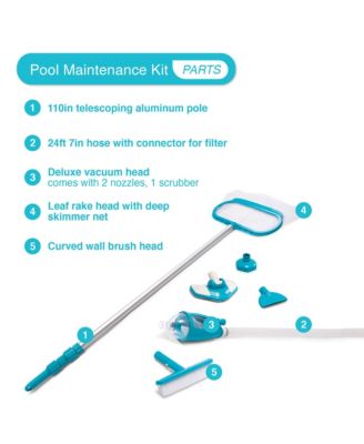 28003E Deluxe Above Ground Pool Maintenance Kit for 800 GPH
