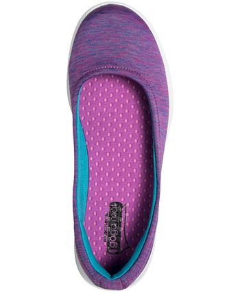Skechers go step challenge outlet space dyed flat ballet pump