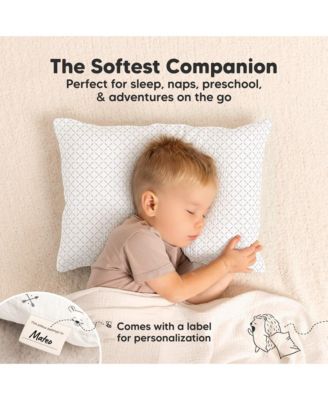 Toddler 2-Pack Lyra Muslin Pillowcases 13x18, Organic Cotton Muslin Pillow Case for Girls, Boys, Sleeping, Travel