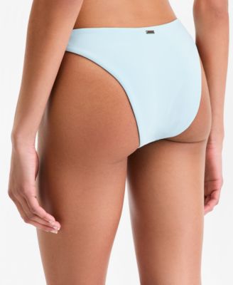 Women's Saltwater Flamenco Solid Cheeky Coverage Swim Bottoms