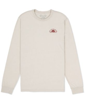 Men's Sunshine Slub Crewneck Long-Sleeve T-Shirt