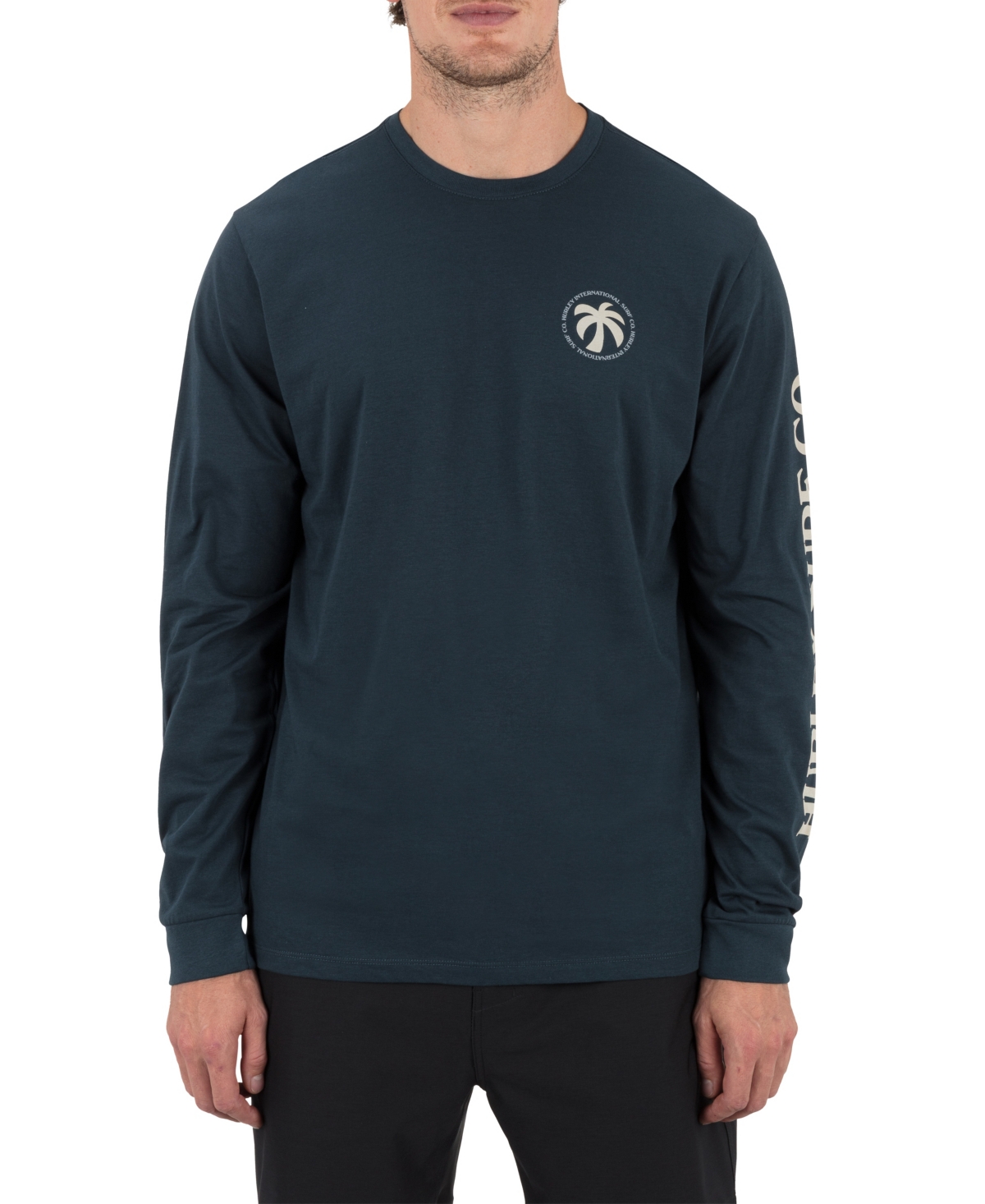 Hurley Men's Illusions Long-Sleeve T-Shirt