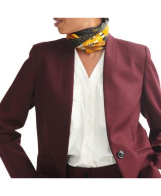 Women's Lennox Collarless Ponte Blazer