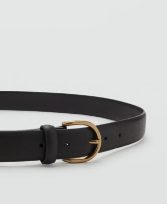 Men's Pebbled Leather Belt