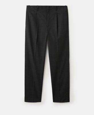 Men's Relaxed-Fit Pleated Pants