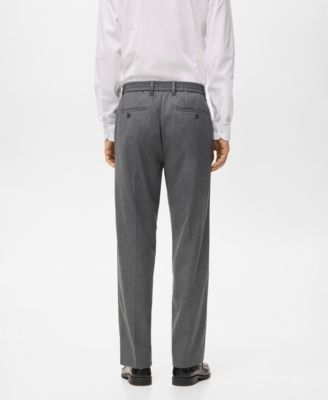 Men's Flowy Straight-Fit Pants