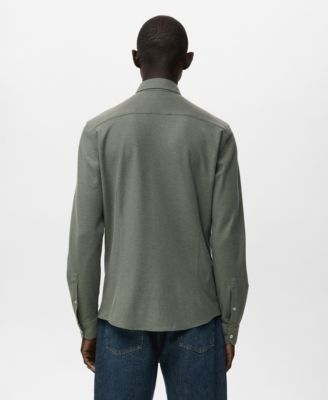 Men's Cotton Slim-Fit Shirt