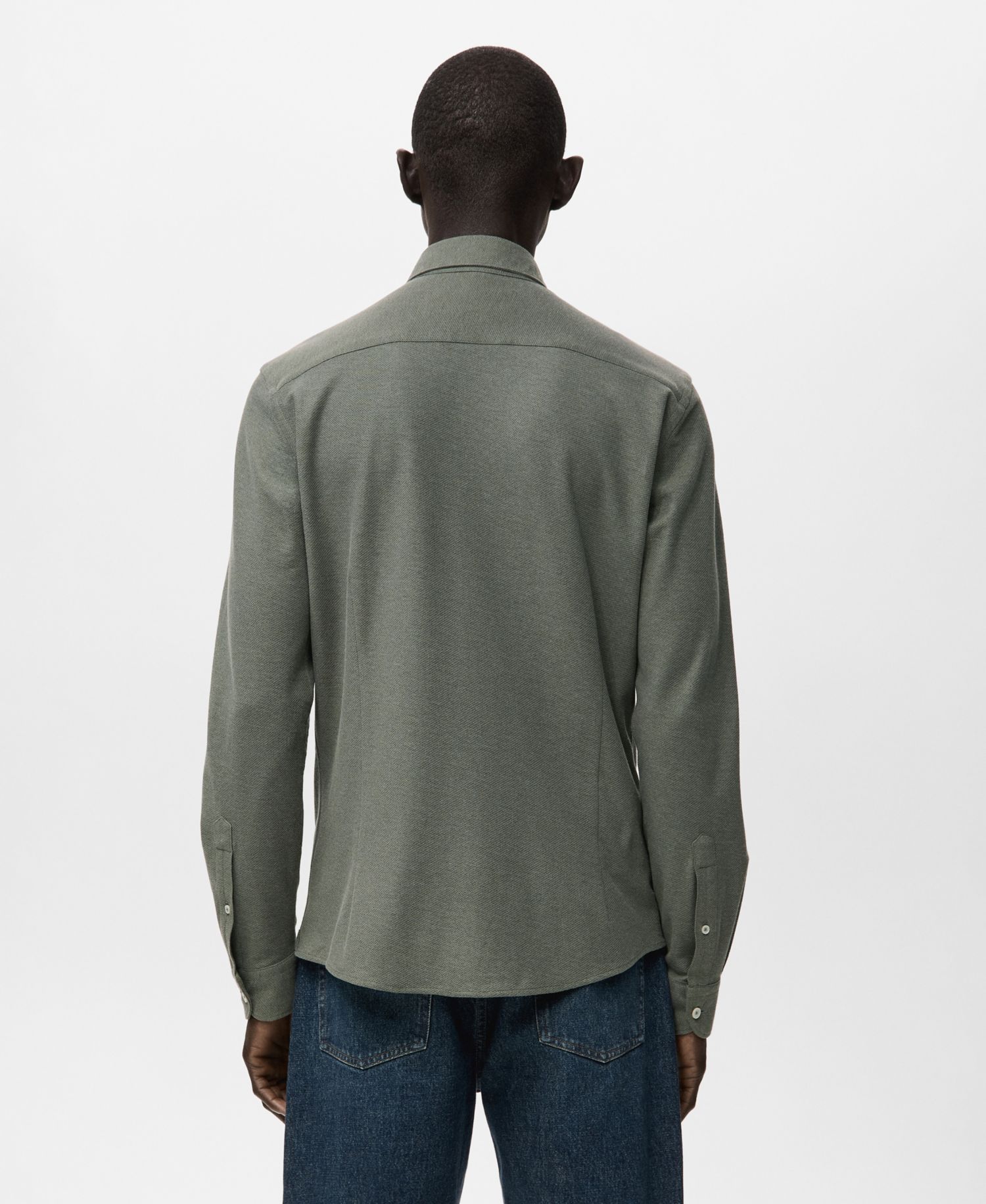 Men's Cotton Slim-Fit Shirt