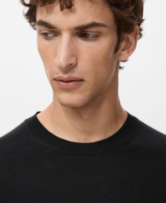 Men's Wool Round-Neck Sweater