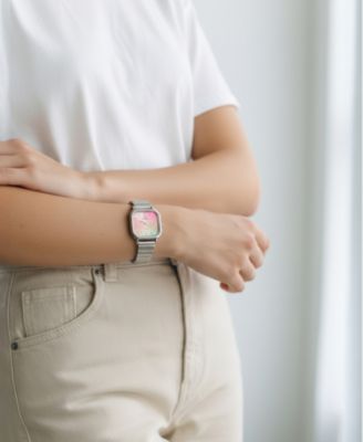 Women's Lila Silver Stainless-Steel Bracelet Watch, 26.50mm