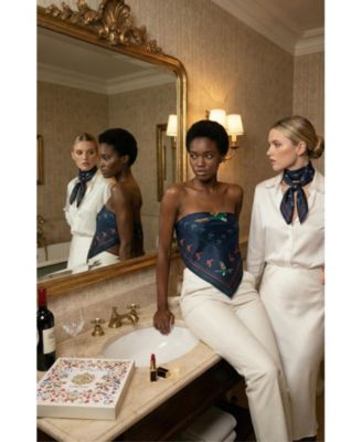 Sky Parade Double Sided Silk Scarf