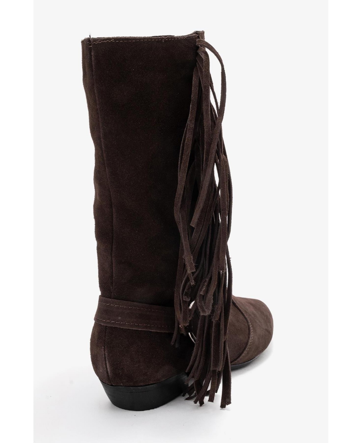 Forever & Always Shoes Women's Selora Leather Buckle Western Boot