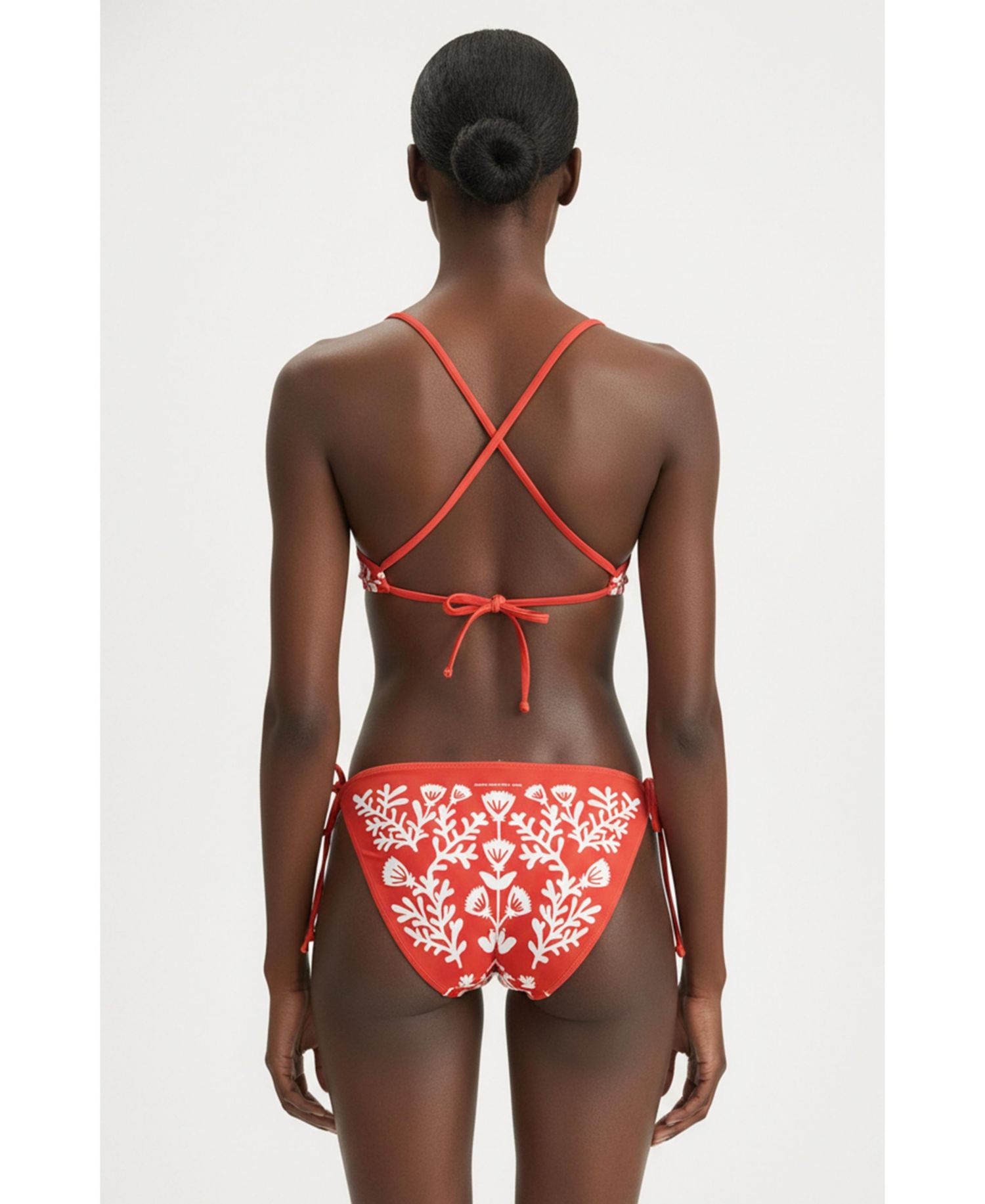 Women's Coral Garden Reversible Triangle Bikini Top