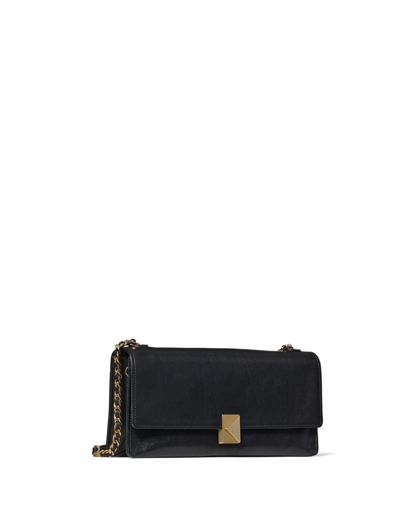 Женская сумка kate spade new york Deco Medium Soft Leather Shoulder, цвет: Чёрный — фото 2