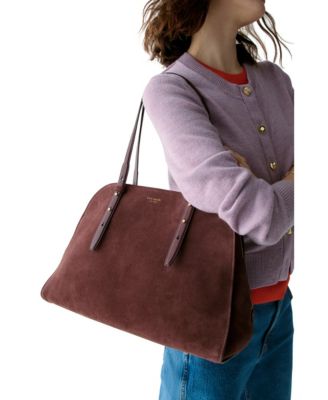 Do It All Maise Suede Carryall Bag