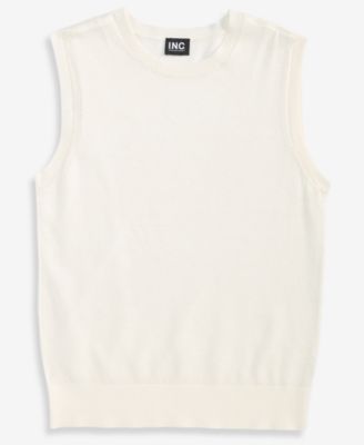 Women's Sleeveless Crewneck Sweater