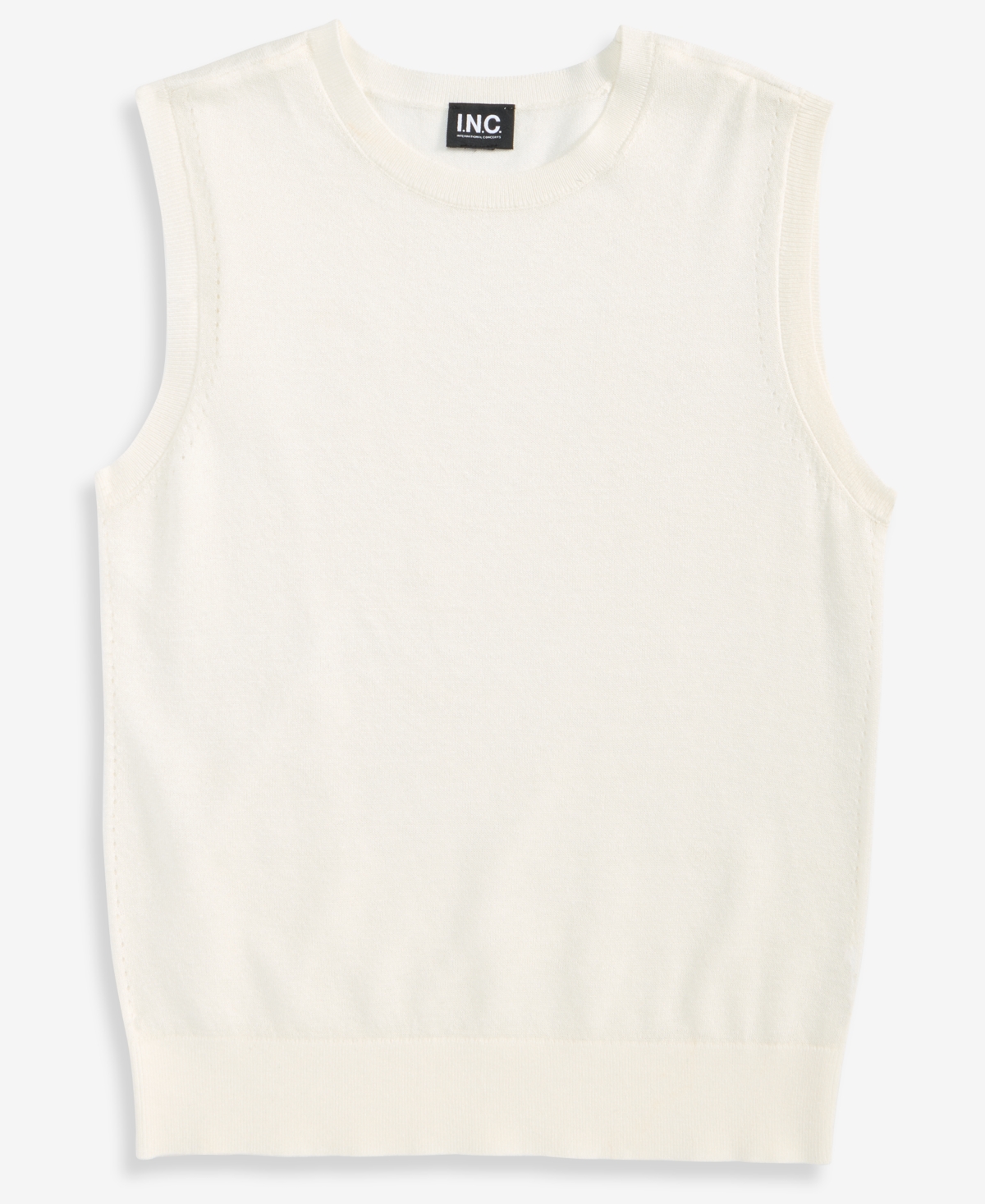 I.n.c. International Concepts Women's Sleeveless Crewneck Sweater, Macy's Exclusive