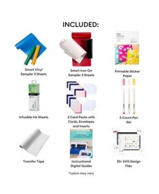 Deluxe All-in-One Materials and Accessories Bundle for Cricut Joy Xtra Machines