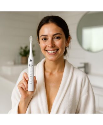 Complete Oral Care Bundle: Rechargeable Toothbrush, Water Flosser and Tongue Scraper