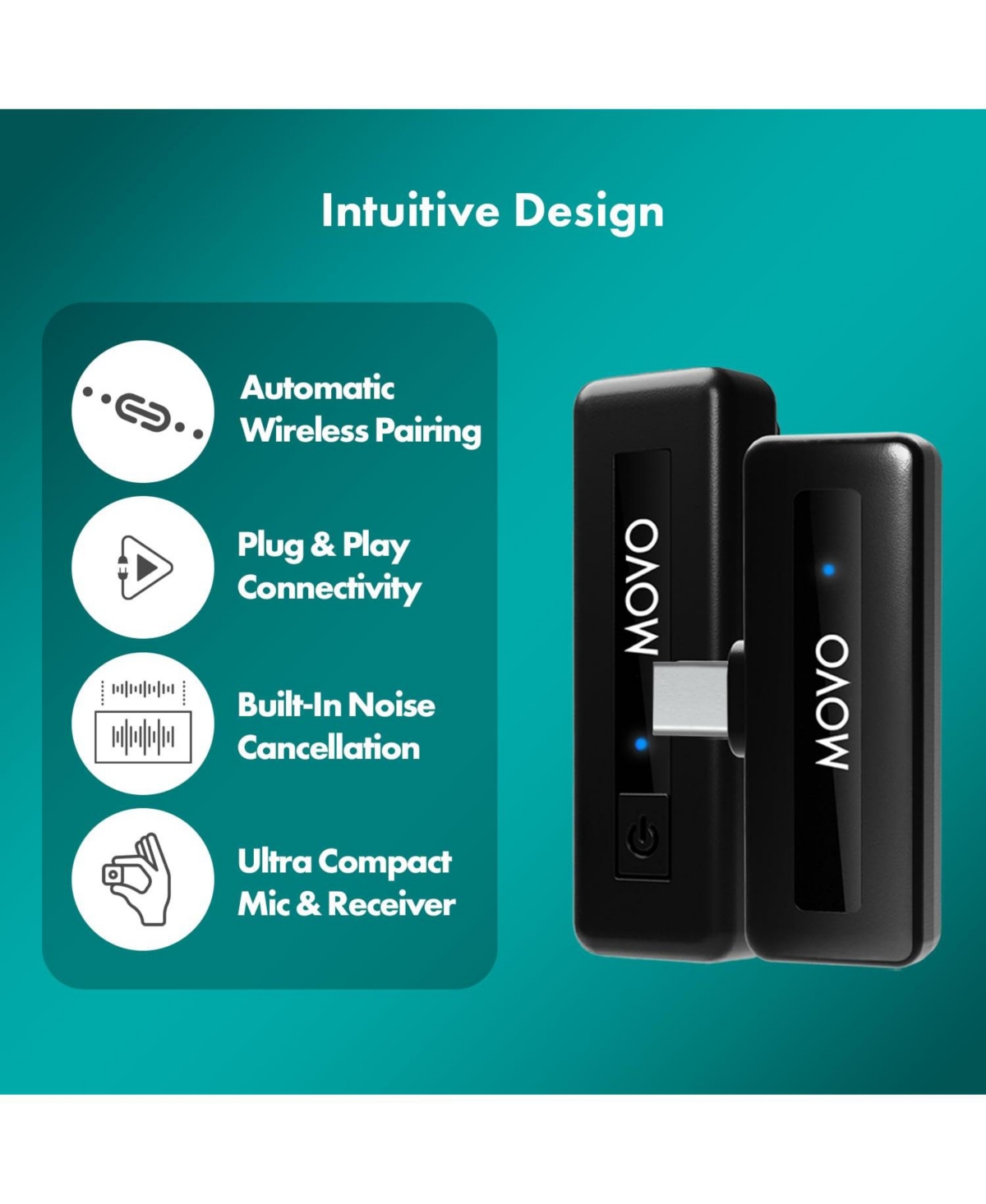 Movo Wireless Mini Uc