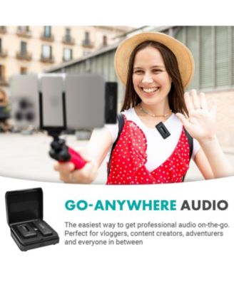 WMX-2-C Wireless Microphone for iPhone 15/16 with Charging Case (USB-C)