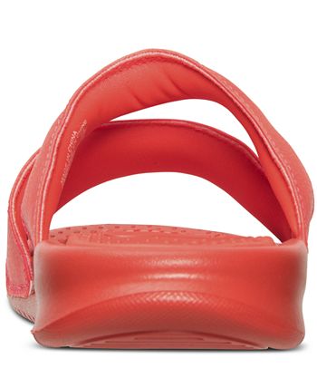 Women's benassi duo ultra slide sandals from finish line outlet