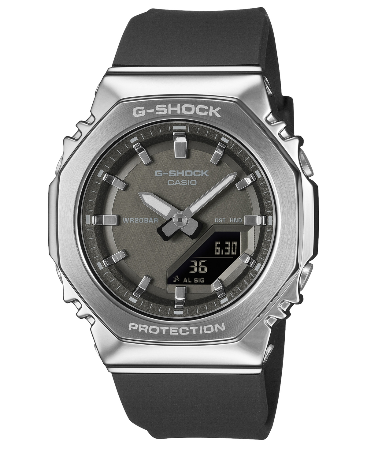G-Shock Unisex Japanese Quartz Black Resin Watch 40.5mm