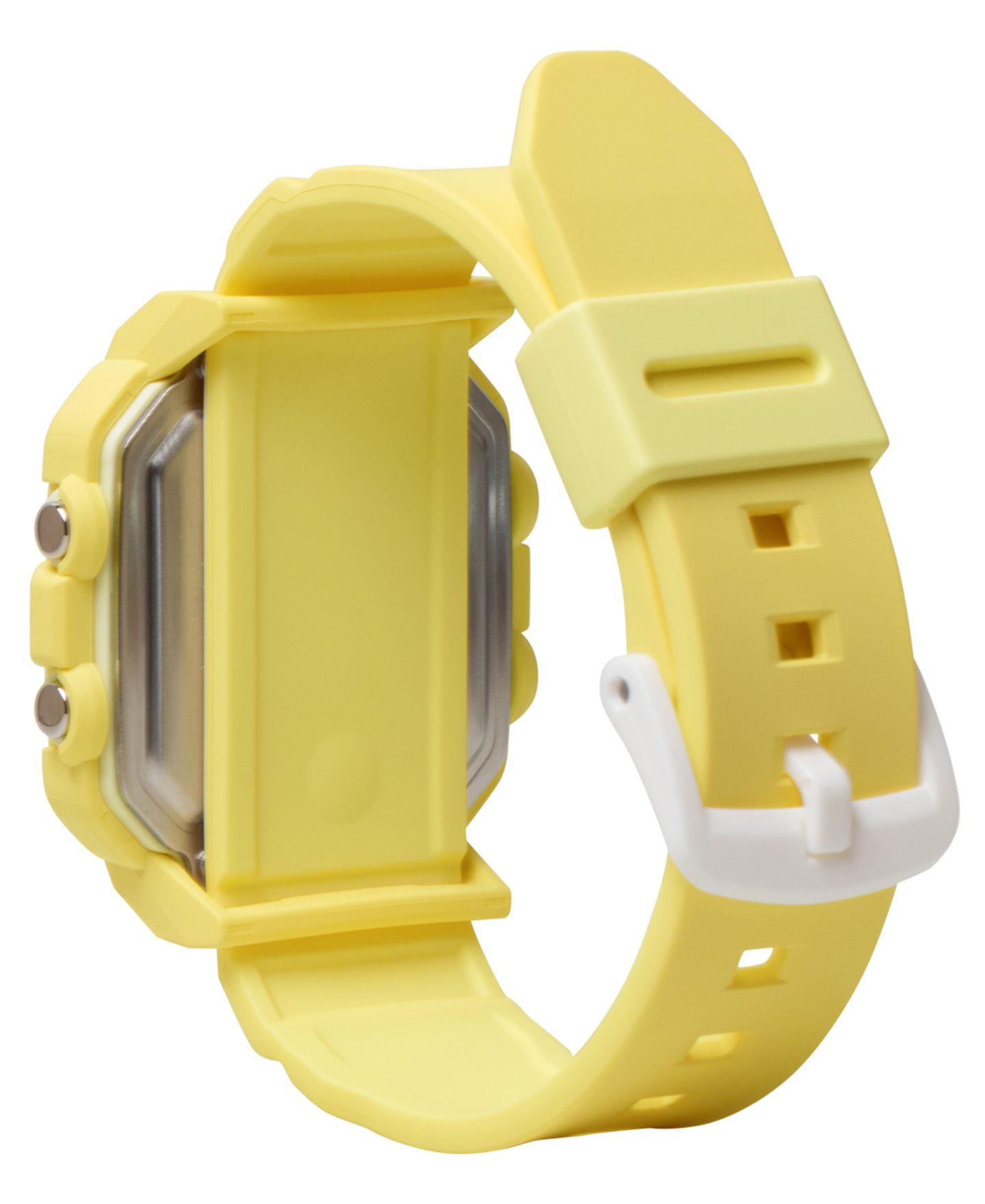 Женские часы G-Shock Japanese Quartz Baby G Yellow Resin Watch 39mm — фото 3