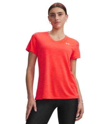 Women's Twist Tech V-Neck Short-Sleeve Top